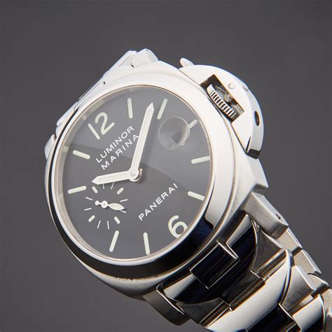 panerai luminor marina pam 000111 japanese automatic watch|used luminor marina for sale.